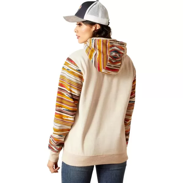 imageAriat Womens Hooded SweatshirtChimayo Print Sunset Saltillo