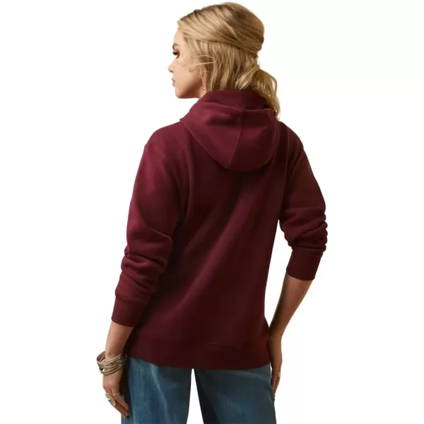 imageAriat Womens Hooded SweatshirtDiamond Twany Port