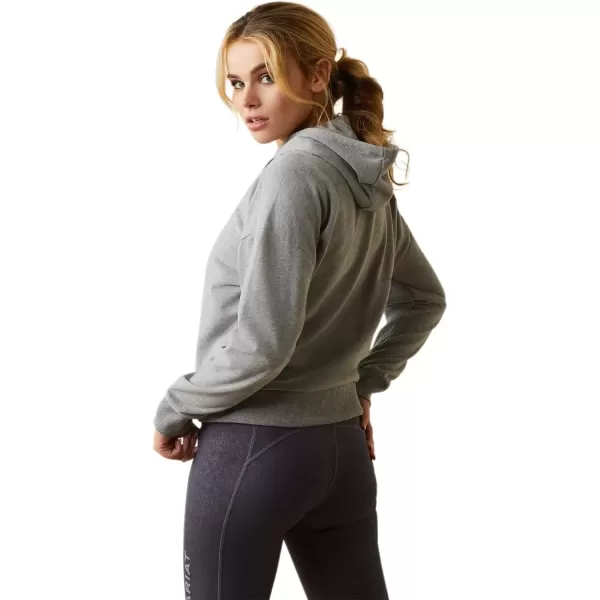 imageAriat Womens Hooded SweatshirtJust Heather Grey