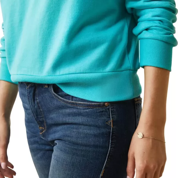 imageAriat Womens Hooded SweatshirtJust Heather Pool Blue