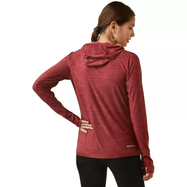 imageAriat Womens Hooded SweatshirtLaguna Burnt Russet