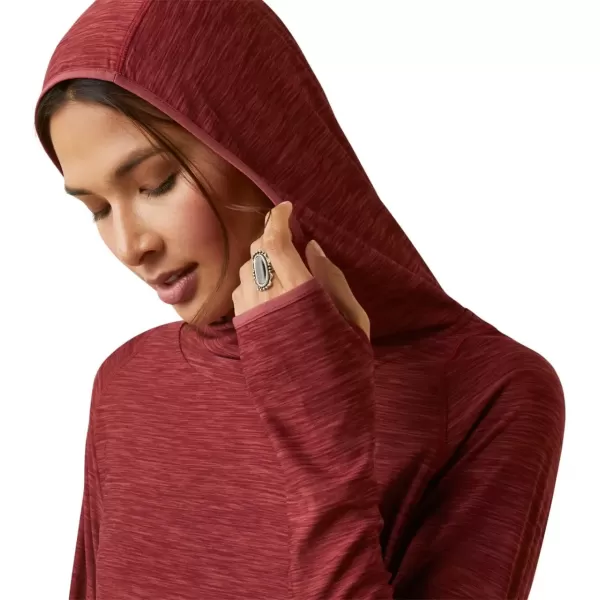 imageAriat Womens Hooded SweatshirtLaguna Burnt Russet