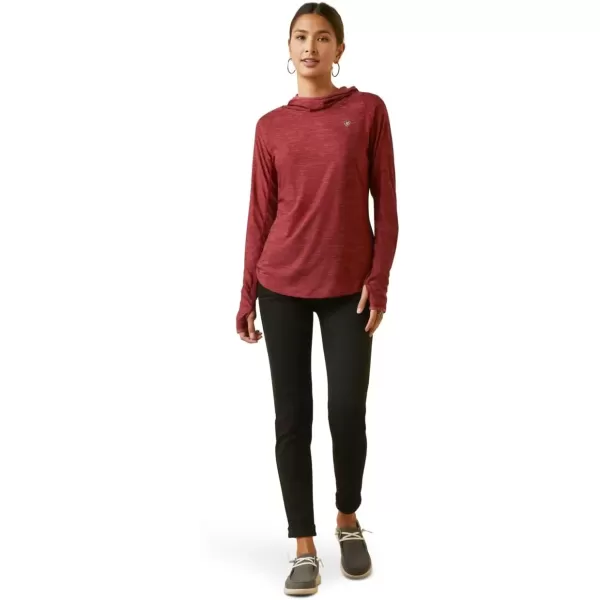 imageAriat Womens Hooded SweatshirtLaguna Burnt Russet