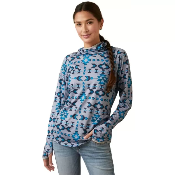 imageAriat Womens Hooded SweatshirtLaguna Riverton Print