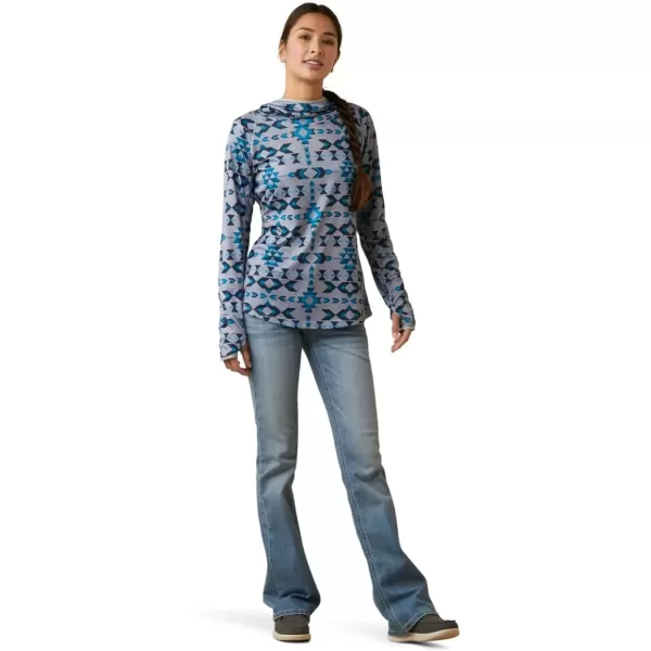 imageAriat Womens Hooded SweatshirtLaguna Riverton Print