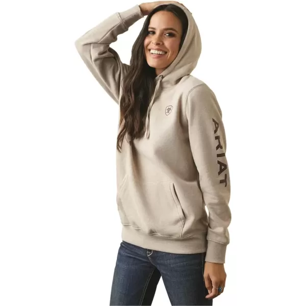 imageAriat Womens Hooded SweatshirtLogo Blue Heather