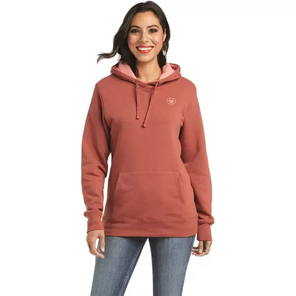 imageAriat Womens Hooded SweatshirtLogo Blue Heather