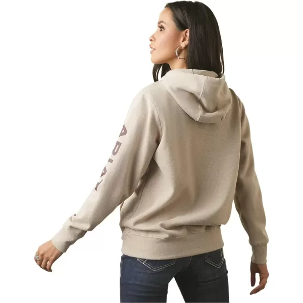 imageAriat Womens Hooded SweatshirtLogo Blue Heather