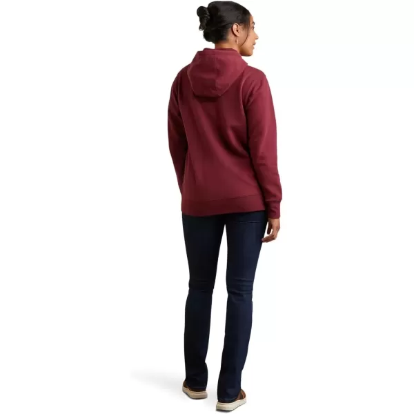 imageAriat Womens Hooded SweatshirtLogo Zinfandel