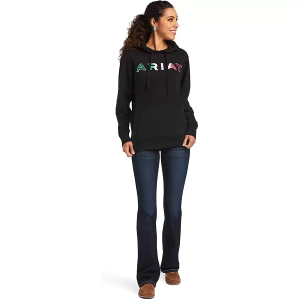 imageAriat Womens Hooded SweatshirtMexico Black