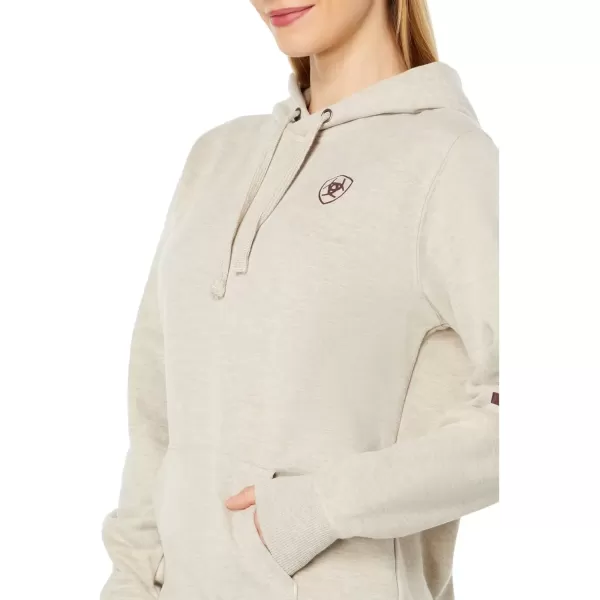 imageAriat Womens Hooded SweatshirtOatmeal Heather