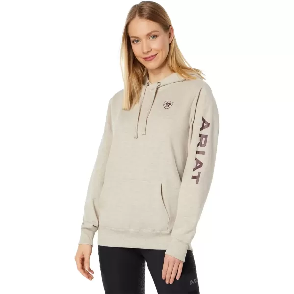 imageAriat Womens Hooded SweatshirtOatmeal Heather
