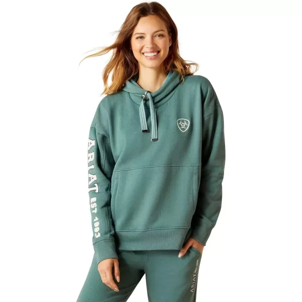 imageAriat Womens Hooded SweatshirtRabere Silver Pine Heather