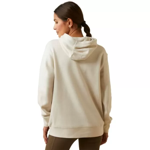imageAriat Womens Hooded SweatshirtReal Fading Lines White Onyx
