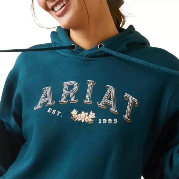 imageAriat Womens Hooded SweatshirtReal Flora Reflecting Pond