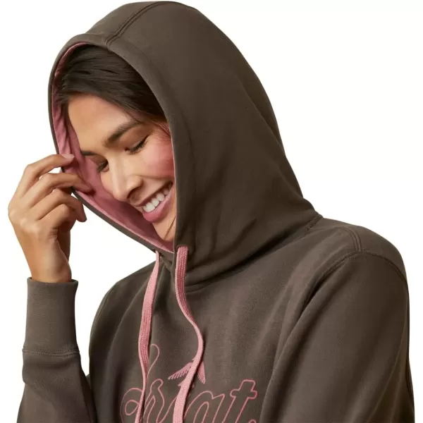 imageAriat Womens Hooded SweatshirtReal Thunderbird Banyan Bark