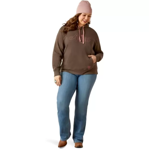imageAriat Womens Hooded SweatshirtReal Thunderbird Banyan Bark