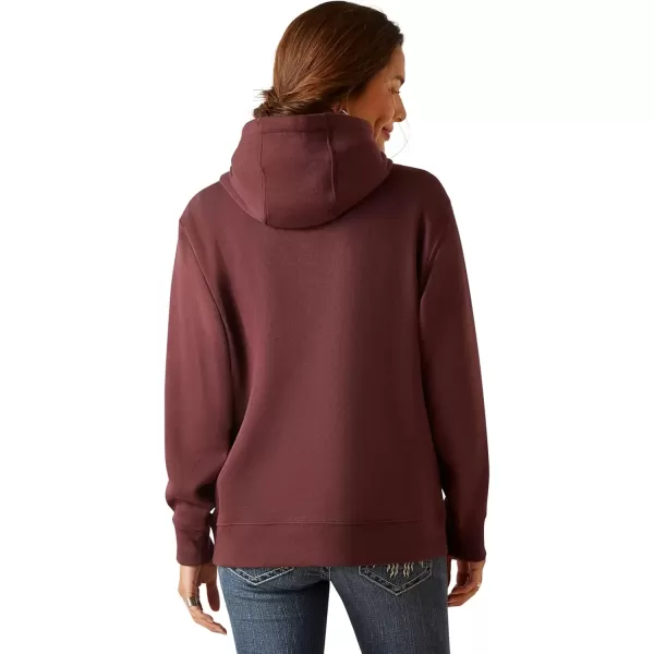 imageAriat Womens Hooded SweatshirtStories Clove Brown