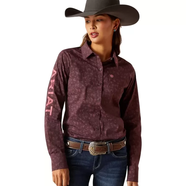imageAriat Womens Team Kirby Stretch ShirtAncestry Print
