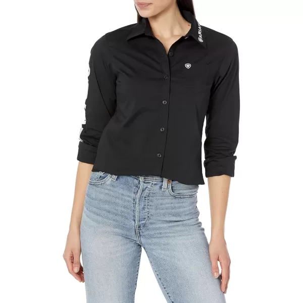 imageAriat Womens Team Kirby Stretch ShirtBlack