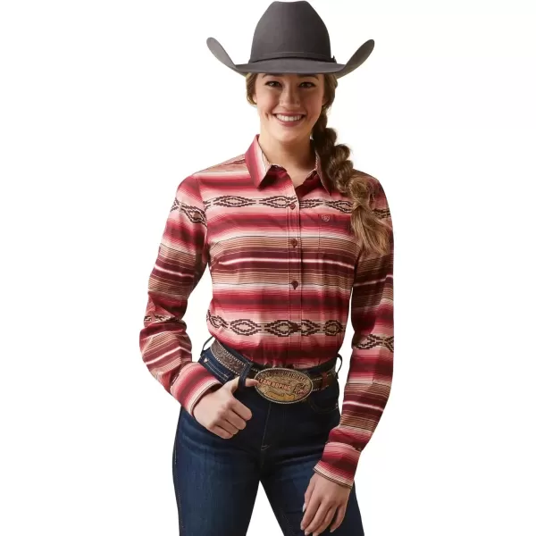 imageAriat Womens Team Kirby Stretch ShirtBlushing Serape
