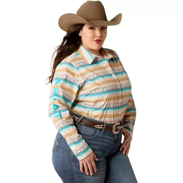 imageAriat Womens Team Kirby Stretch ShirtFallon Serape Print
