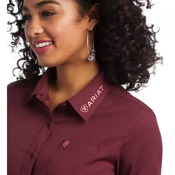 imageAriat Womens Team Kirby Stretch ShirtHeather Grey