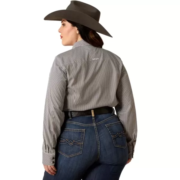 imageAriat Womens Team Kirby Stretch ShirtRelicWhite Stripe