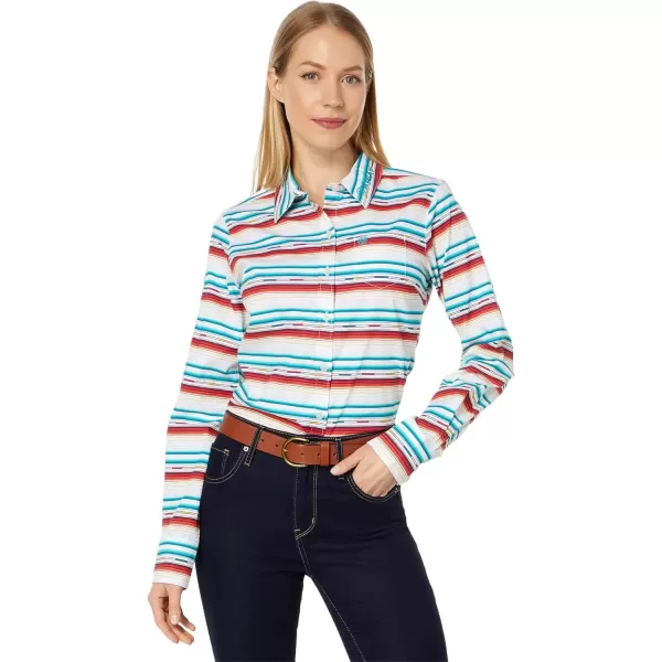 imageAriat Womens Team Kirby Stretch ShirtRosa Serape