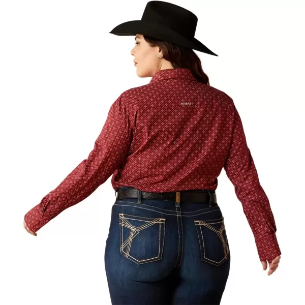 imageAriat Womens Team Kirby Stretch ShirtSanders Print