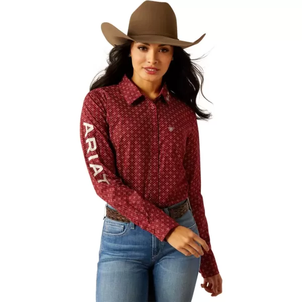 imageAriat Womens Team Kirby Stretch ShirtSanders Print