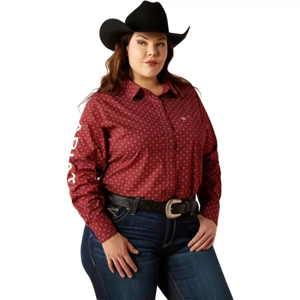 imageAriat Womens Team Kirby Stretch ShirtSanders Print