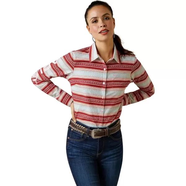 imageAriat Womens Team Kirby Stretch ShirtSavannah Print