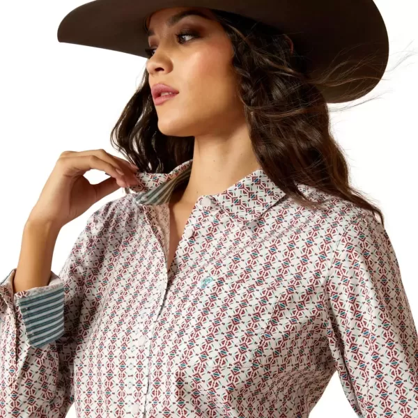 imageAriat Womens Team Kirby Stretch ShirtWinsome Geo Print