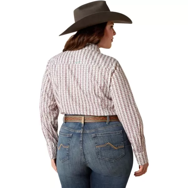 imageAriat Womens Team Kirby Stretch ShirtWinsome Geo Print