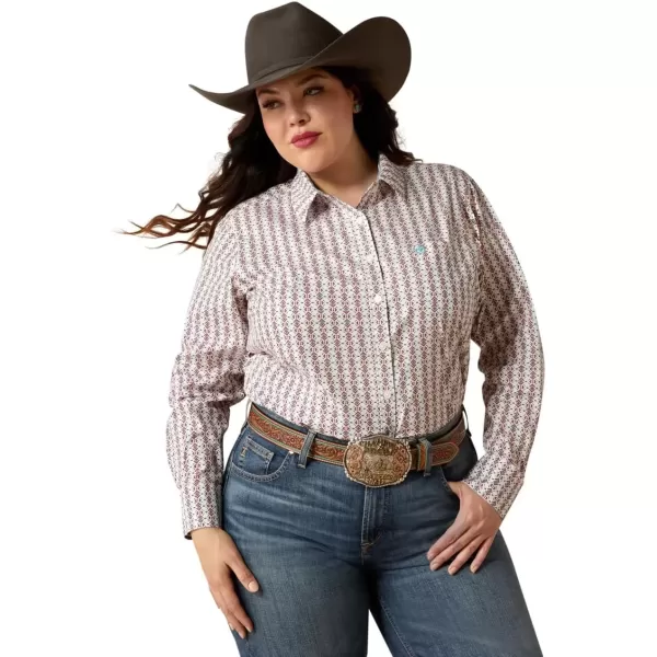 imageAriat Womens Team Kirby Stretch ShirtWinsome Geo Print