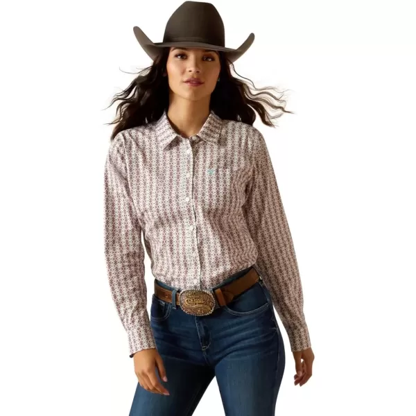 imageAriat Womens Team Kirby Stretch ShirtWinsome Geo Print