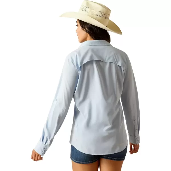 imageAriat Womens VentTEK II Stretch ShirtChambray Blue