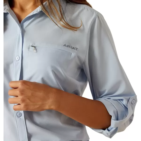 imageAriat Womens VentTEK II Stretch ShirtChambray Blue