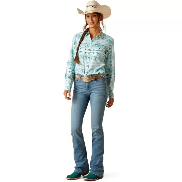 imageAriat Womens Western VentTEK Stretch ShirtNora Print
