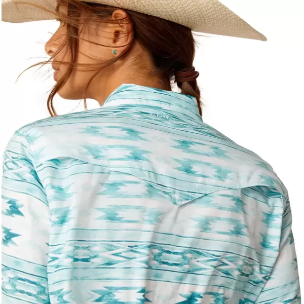 imageAriat Womens Western VentTEK Stretch ShirtNora Print