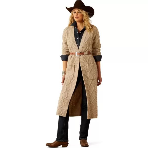 imageAriat Womens Yellowstone Cozy Fair CardiganOatmeal