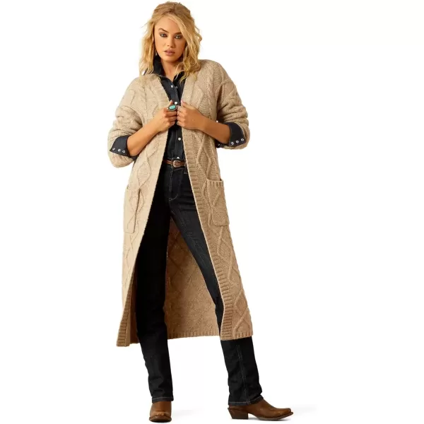 imageAriat Womens Yellowstone Cozy Fair CardiganOatmeal
