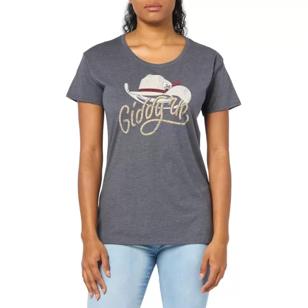 imageAriat Womens Ariat Cowboy Hat TShirtTitanium