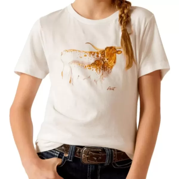 imageAriat Womens Ariat Maternal Cow TShirtWhiteAriat Maternal Cow