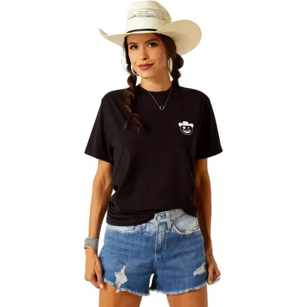 imageAriat Womens Ariat X Milton Menasco TShirtBlackAriat X Milton Menasco