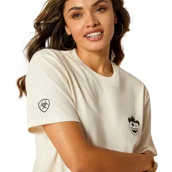 imageAriat Womens Ariat X Milton Menasco TShirtOffwhite