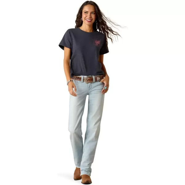 imageAriat Womens Graphic TShirtAdmiralty Blue Heather