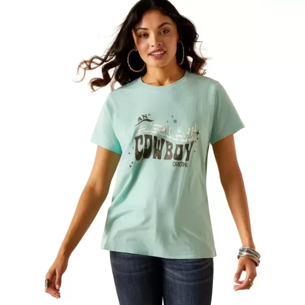 Aqua Heather/Ariat Cowboy