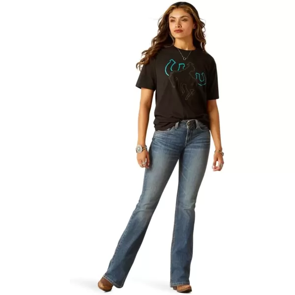 imageAriat Womens Graphic TShirtBlack